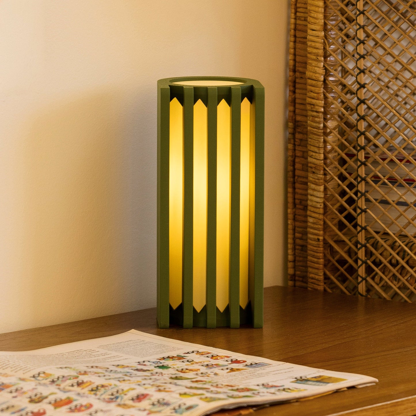Radiator Table Lamp
