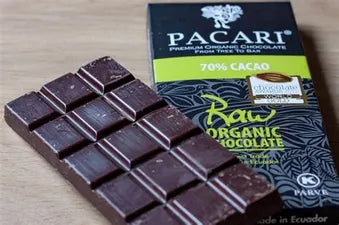 Raw Unroasted Organic Chocolate Bar 70%