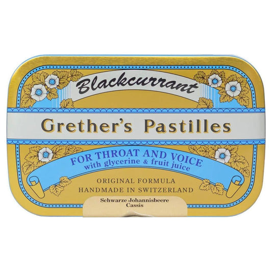 Grether's Pastilles Blackcurrant Sugarfree 2.125 Oz.