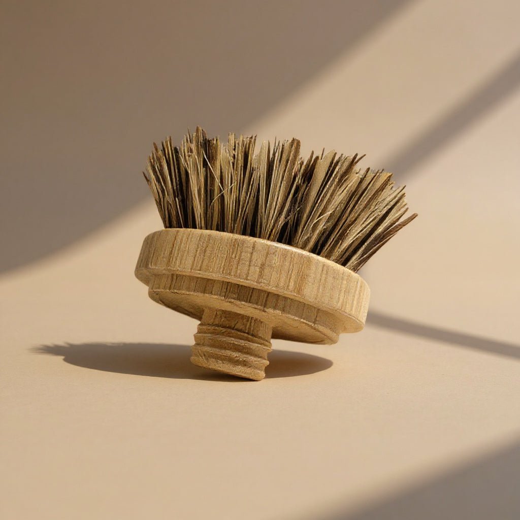 Replacement Screw on  Heads For Modular Bamboo Brushes - Osadia Concept Store