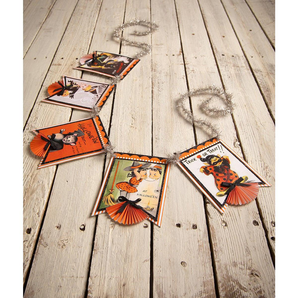 Retro Halloween Garland by Bethany Lowe Designs - Osadia Concept Store