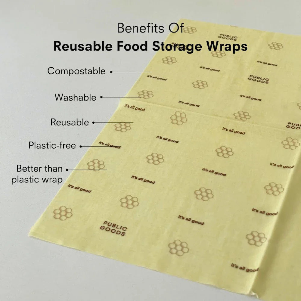 Reusable Food Storage Wraps - Osadia Concept Store