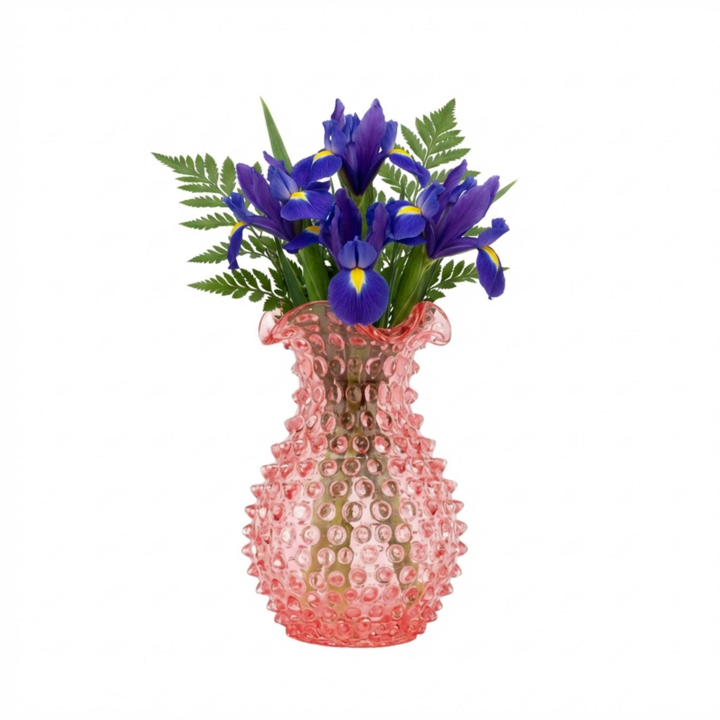 Hobnail Vase - Petal - Rose Bronze