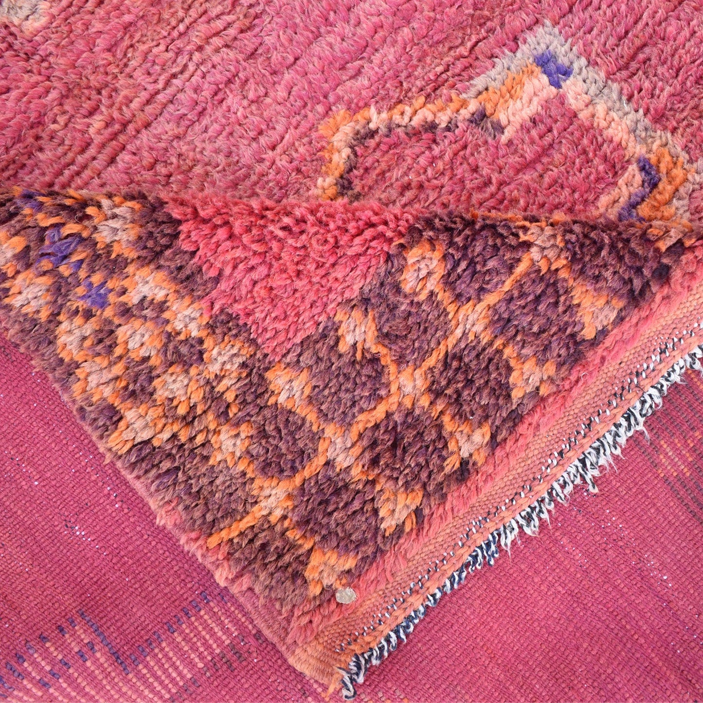 Sanaa Vintage Moroccan Wool Rug | 5'3" x 9'7"