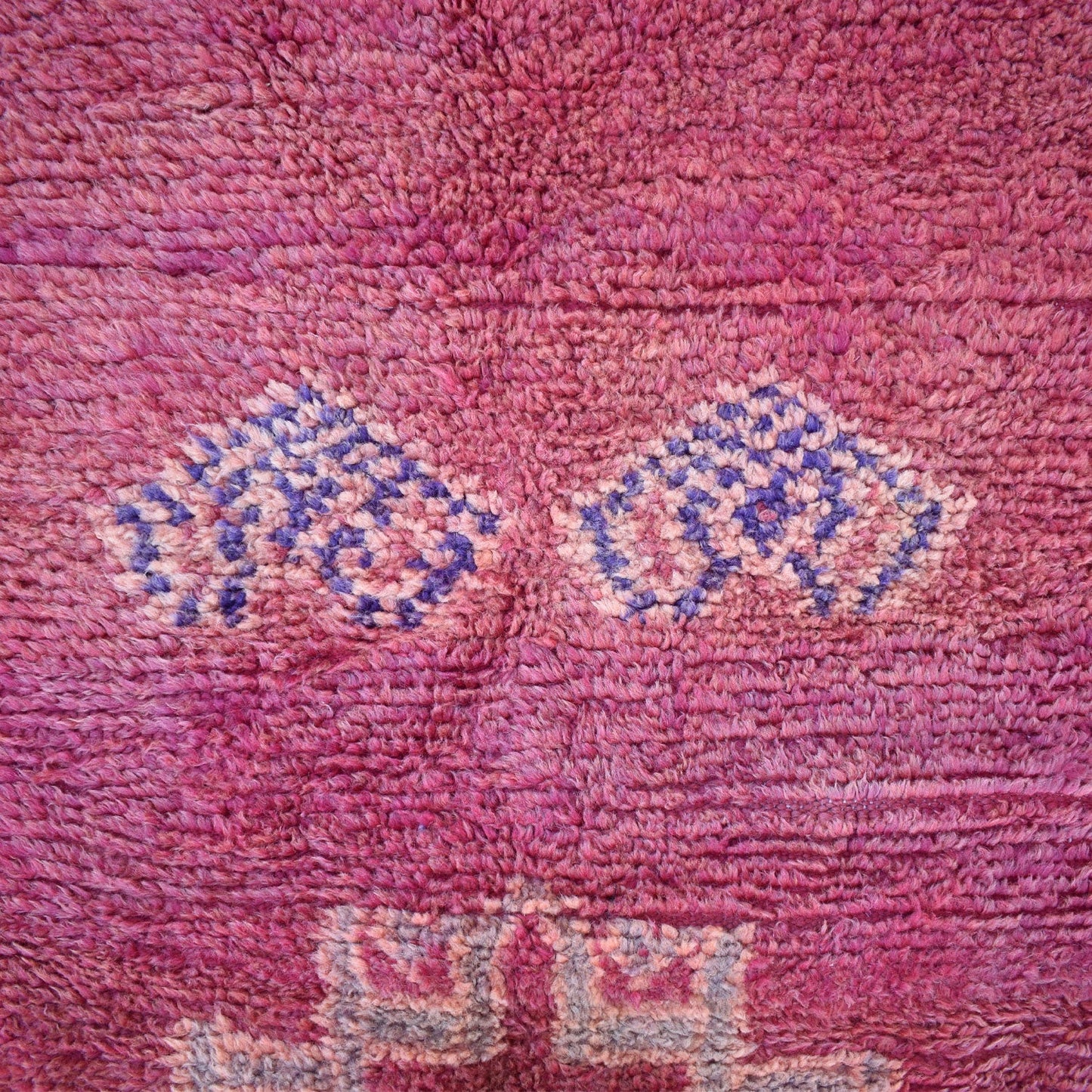 Sanaa Vintage Moroccan Wool Rug | 5'3" x 9'7"