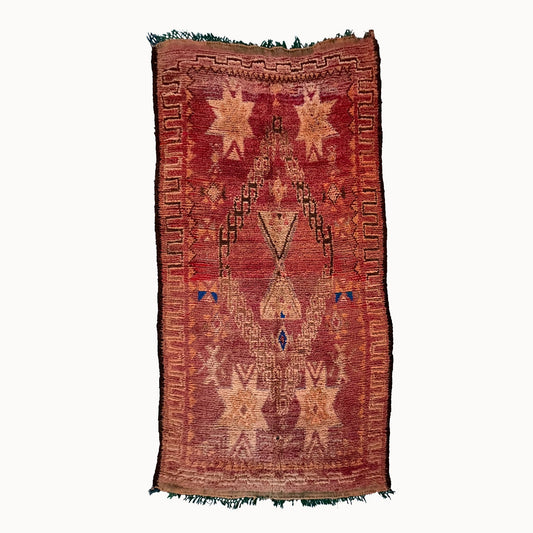 Jori Vintage Moroccan Rug | 4’7” x 9’8”
