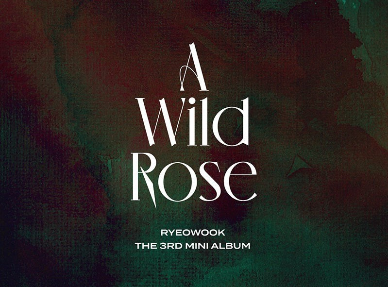 Super Junior Ryeowook 3rd Mini Album - A Wild Rose