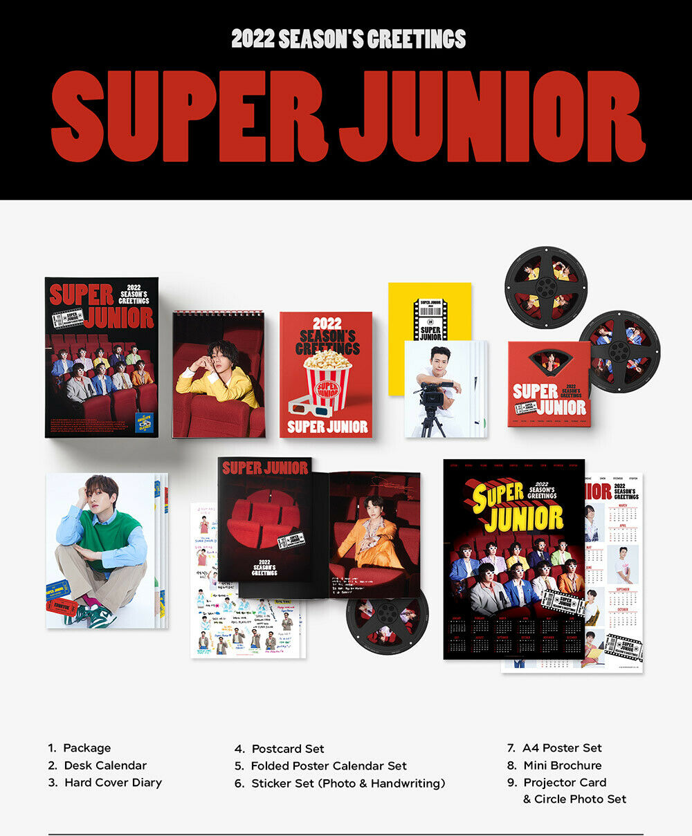Super Junior 2022 Official Season's Greetings