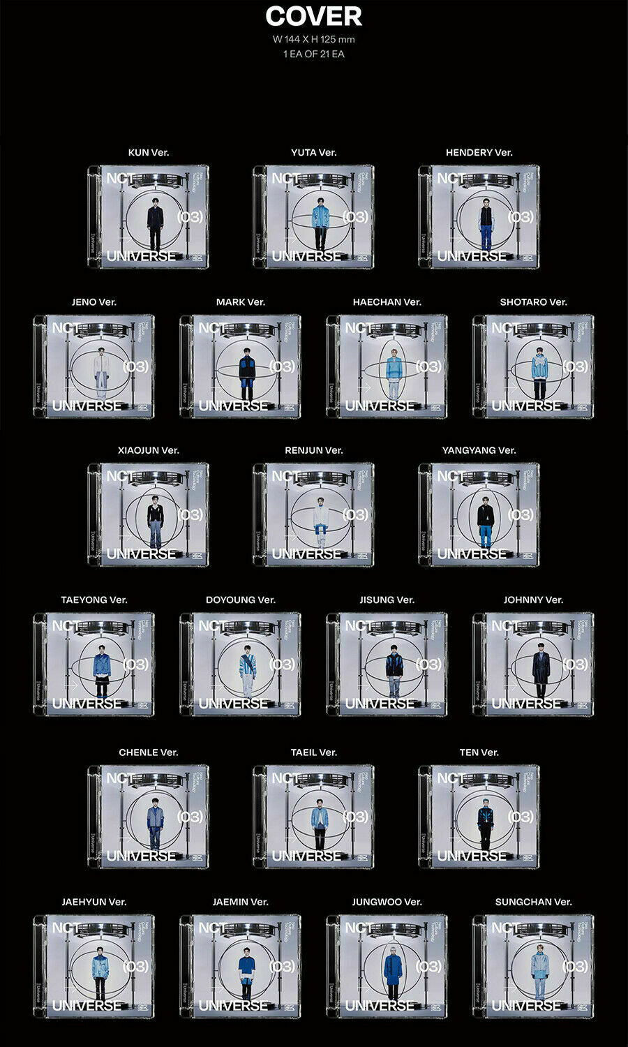 NCT - 3rd Full Album Universe [Jewel Case Ver]
