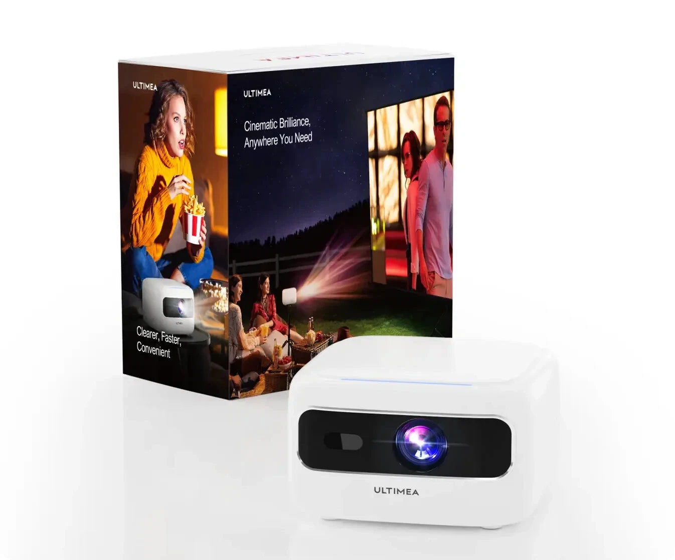 Ultimea Apollo P10 White Portable Projector