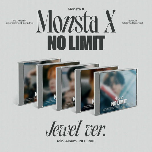 MONSTA X 10th Mini Album - No Limit (Jewel Ver)