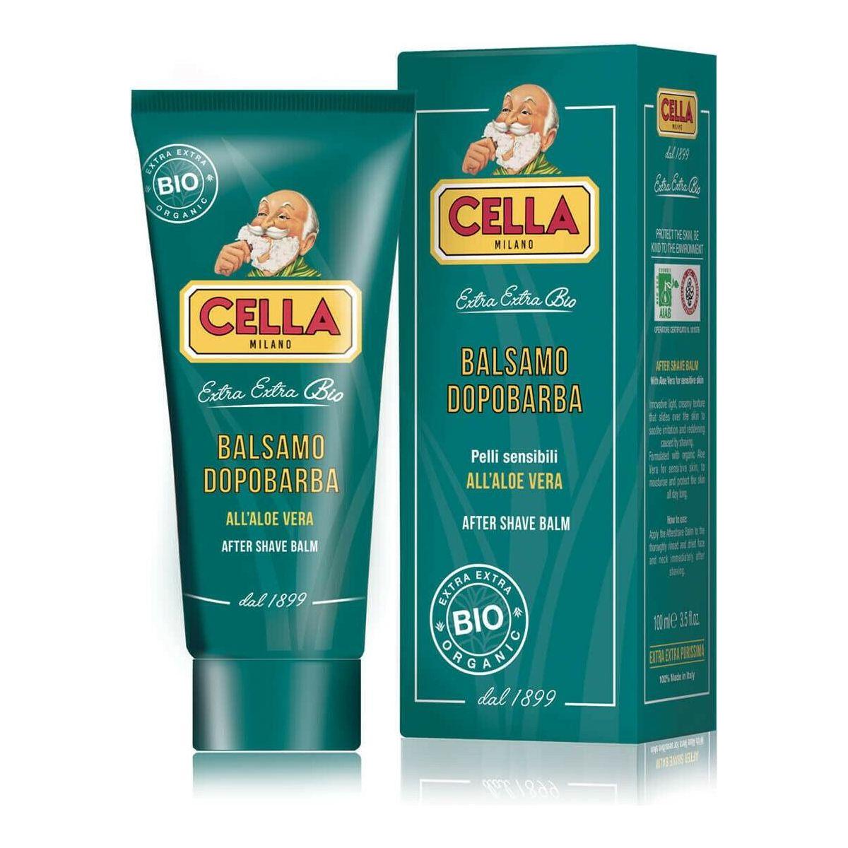 Cella Organic Aloe Vera After Shave Balm 100ml