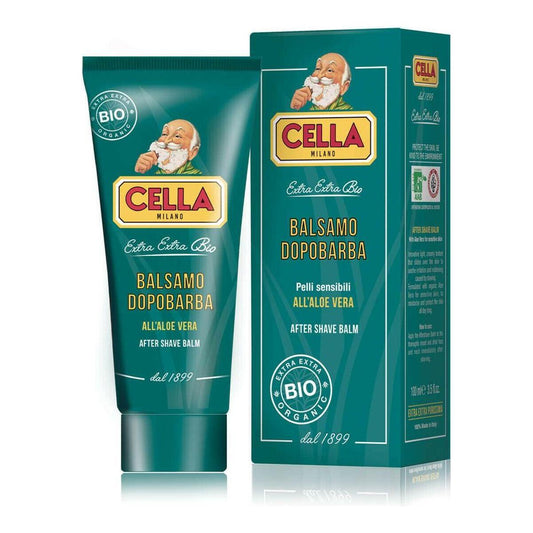 Cella Organic Aloe Vera After Shave Balm 100ml