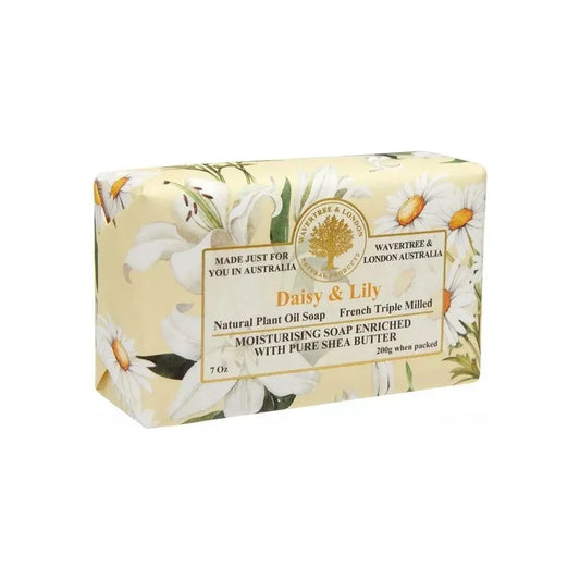 Wavertree & London Daisy & Lily Natural Soap 7 Oz