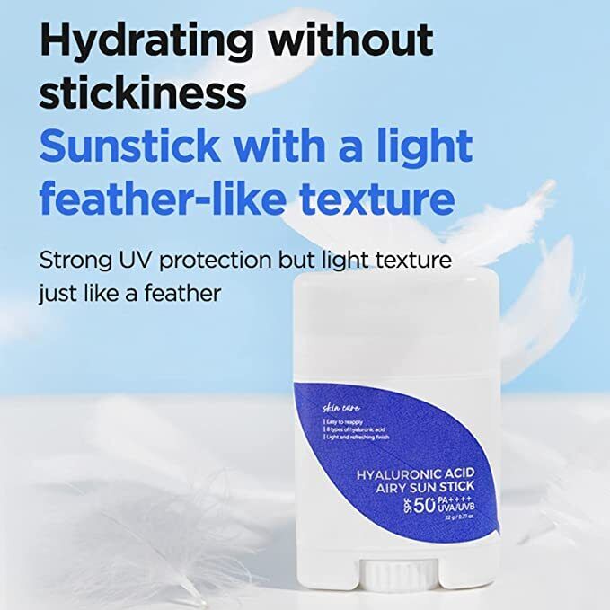 Isntree Hyaluronic Acid Airy Sun Stick SPF 50+ PA++++ - Osadia Concept Store
