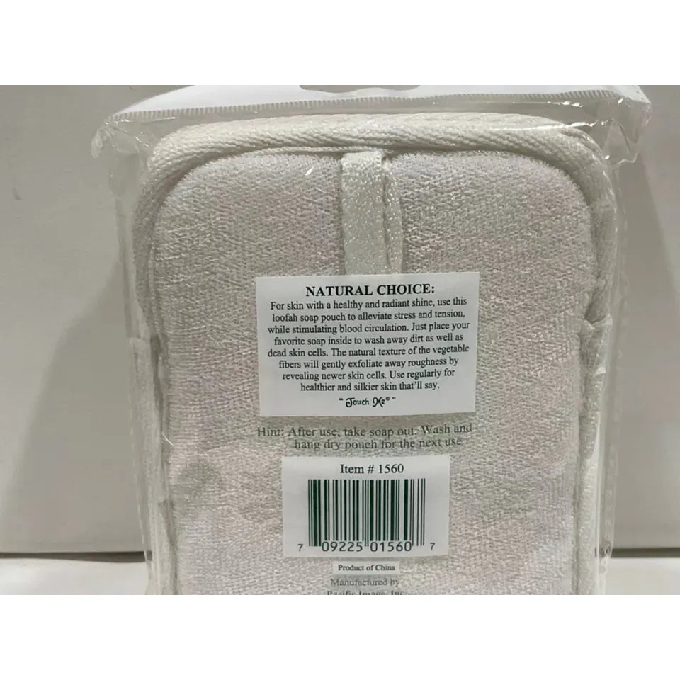 Touch Me Loofah Terry Soap Pouch