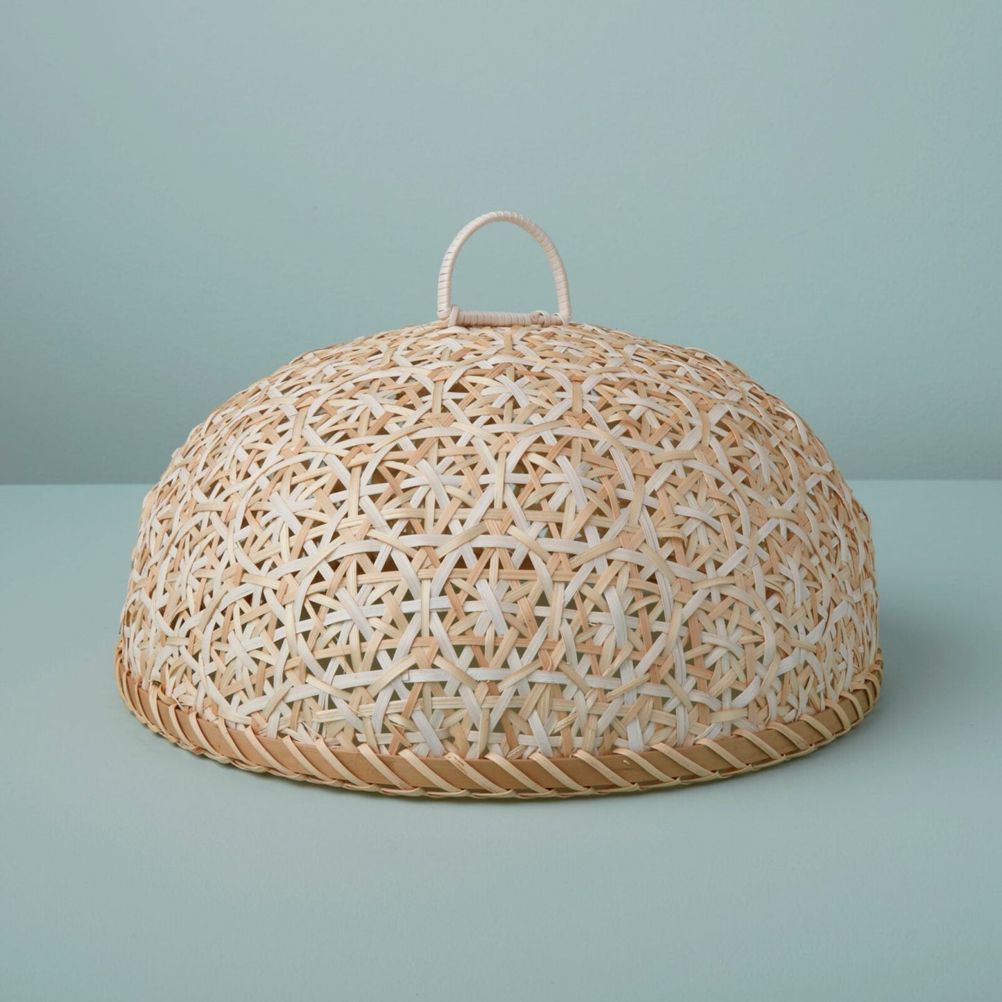 Safirah Bamboo Cloche, Pearl & Natural