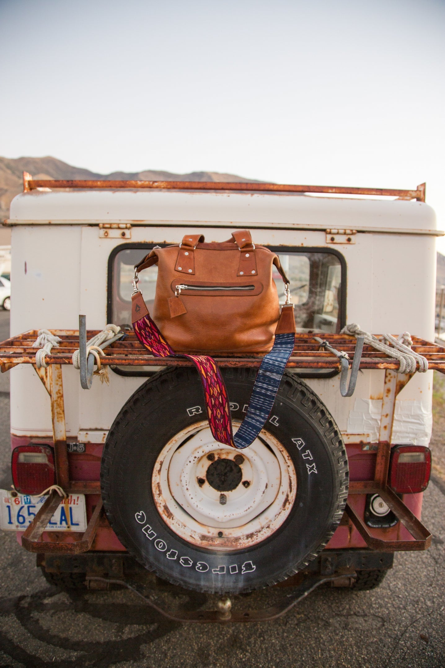 Leather Brief - Tan