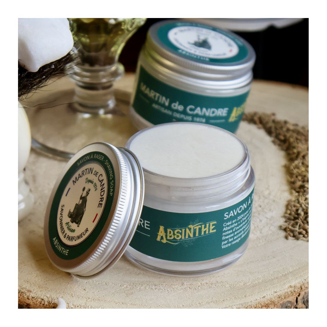 Martin de Candre Absinthe Scented Shaving Soap - Osadia Concept Store