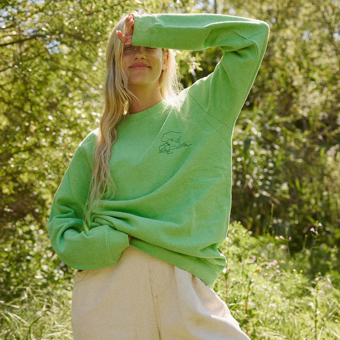 Protect Elephants Crew Sweatshirt - Osadia Concept Store