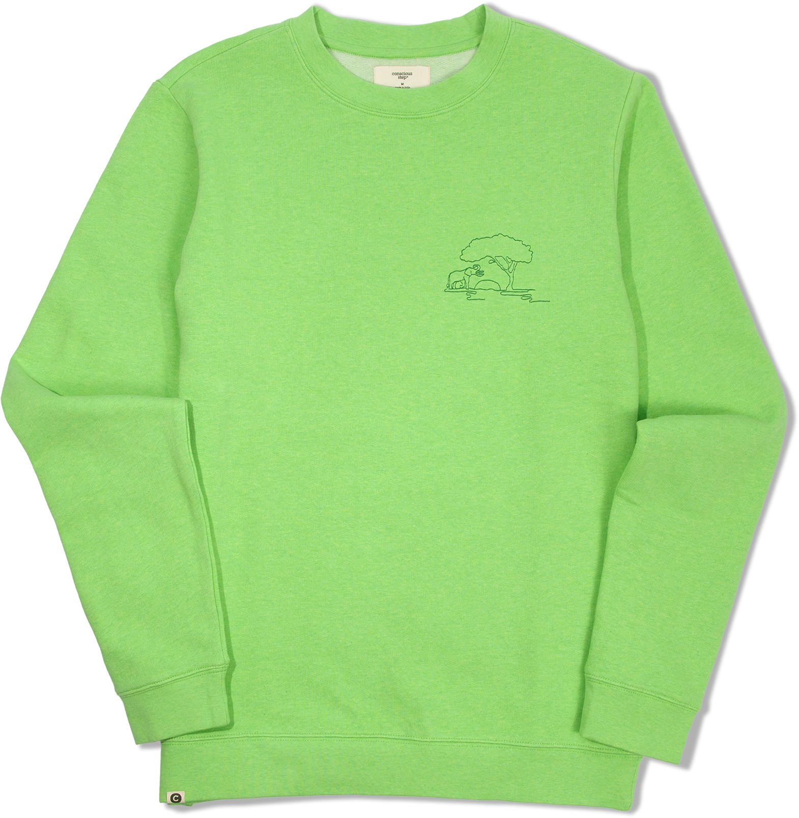 Protect Elephants Crew Sweatshirt - Osadia Concept Store