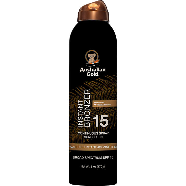 Australian Gold SPF 15 Continuous Spray Bronzer 6 Oz