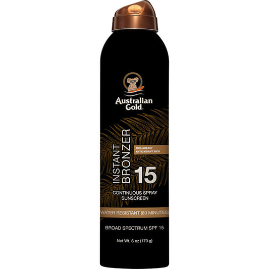 Australian Gold SPF 15 Continuous Spray Bronzer 6 Oz
