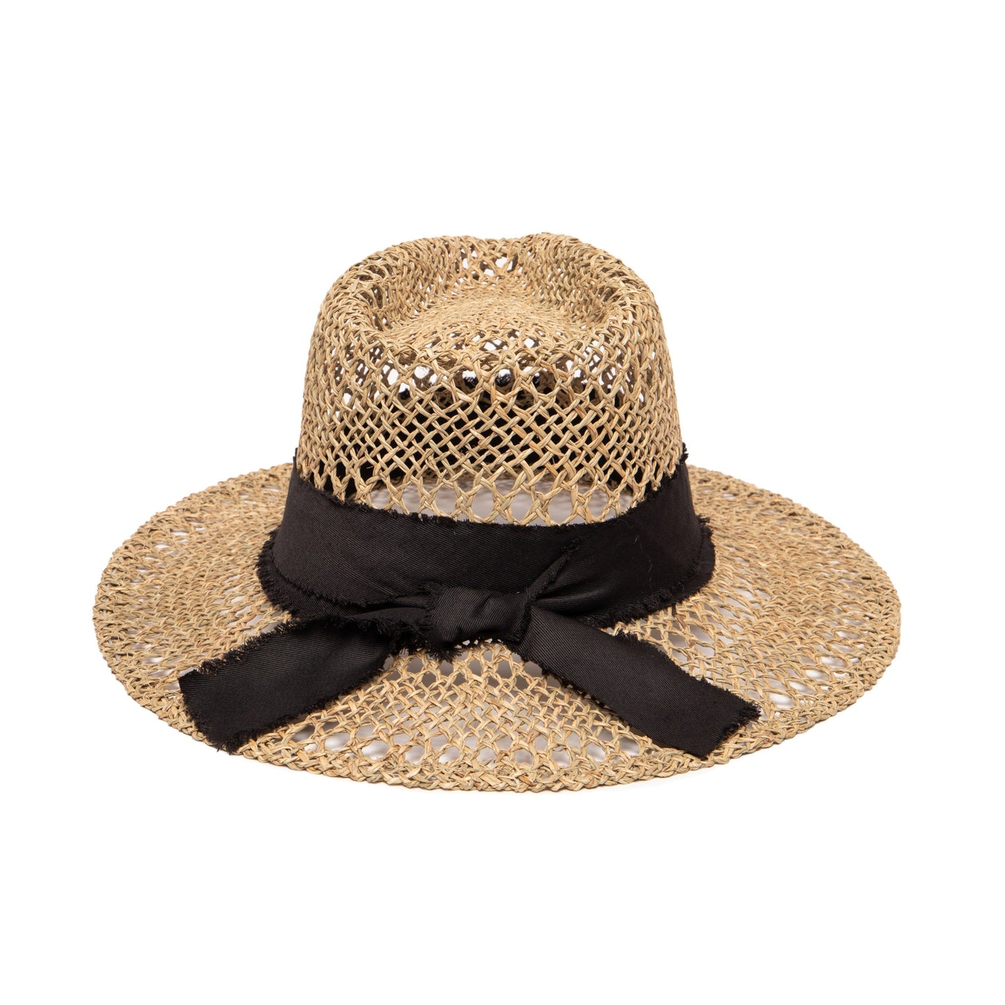 By The Sea Open Weave Fedora