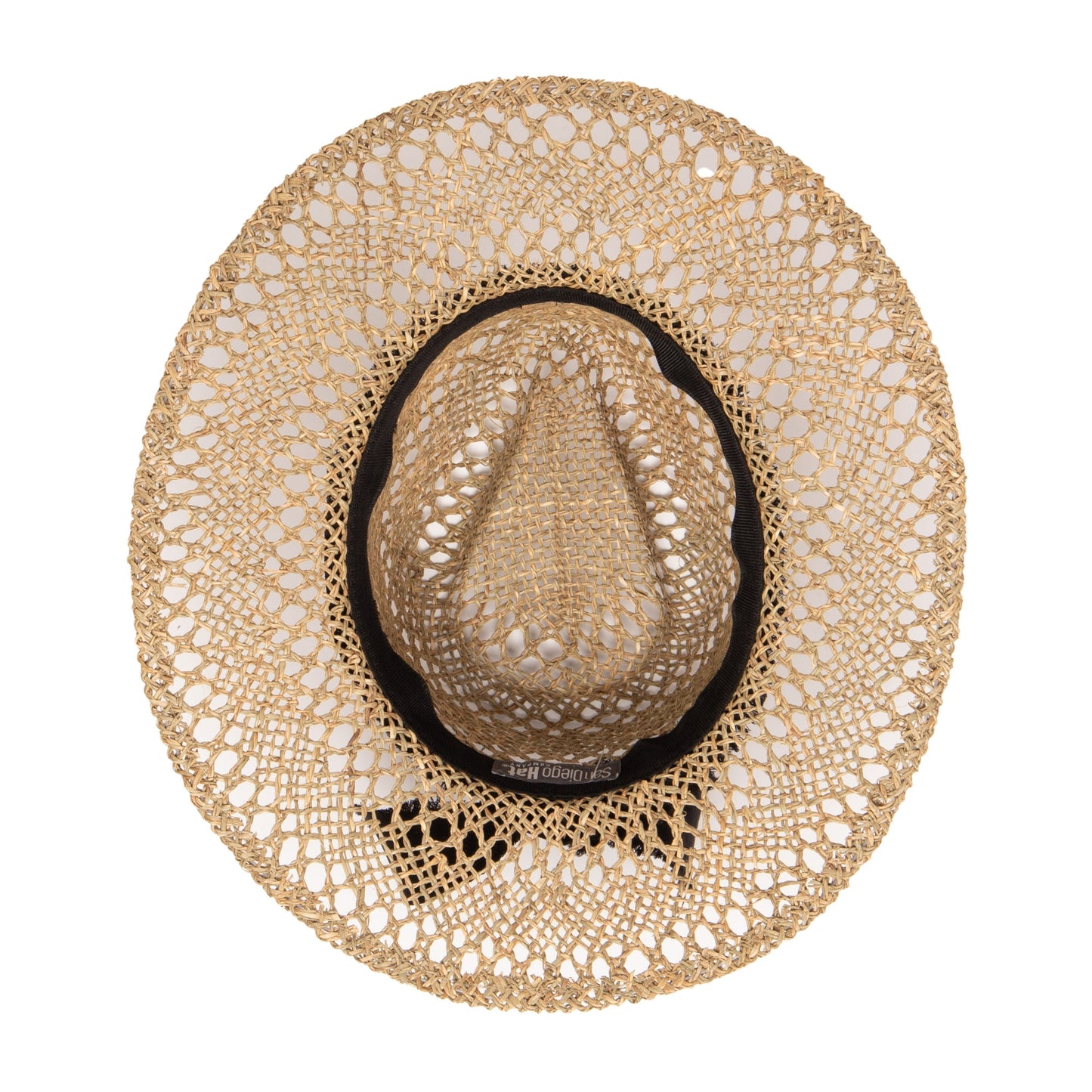 By The Sea Open Weave Fedora