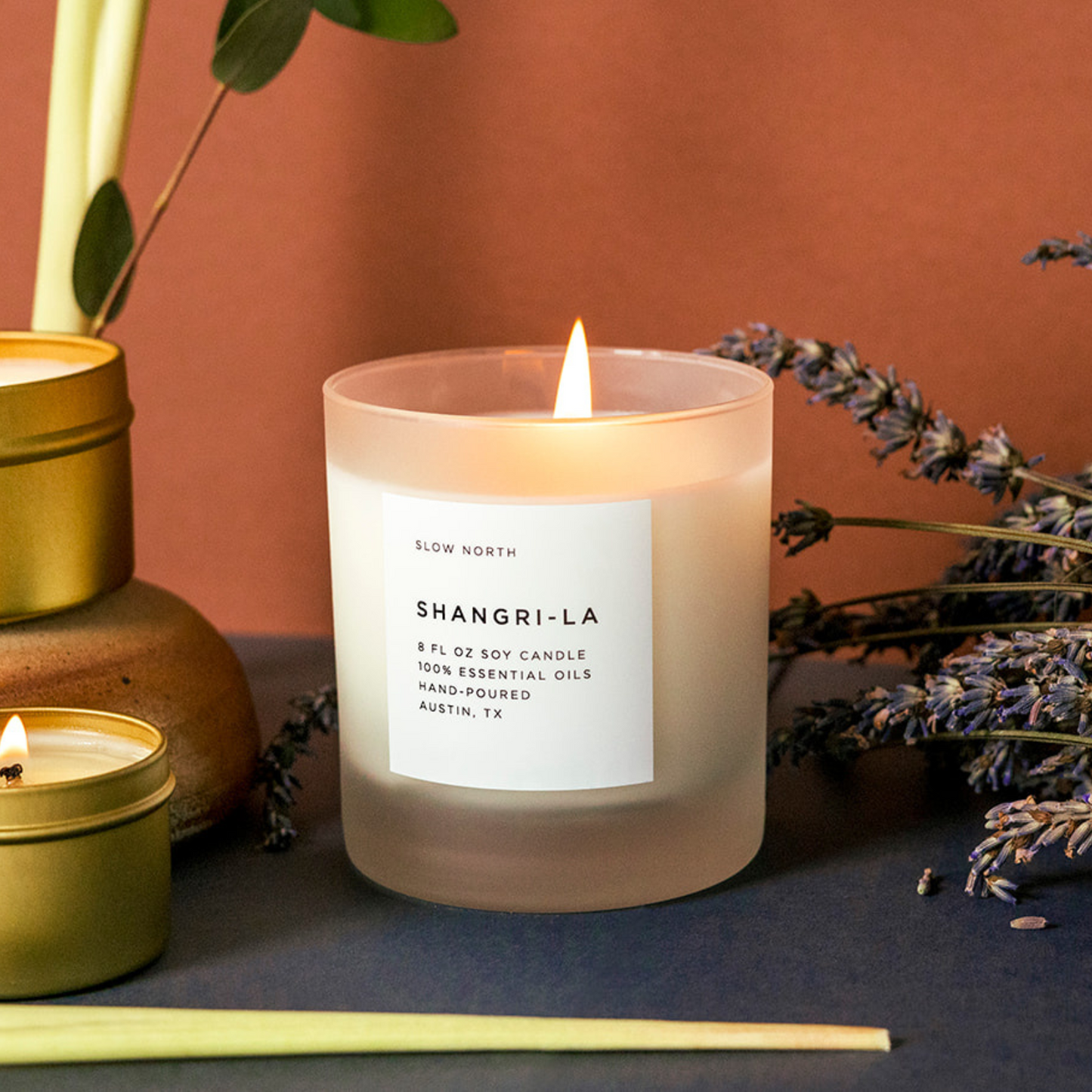 Shangri-La - Signature Candle (Eucalyptus + Lavender + Lemongrass) - Osadia Concept Store