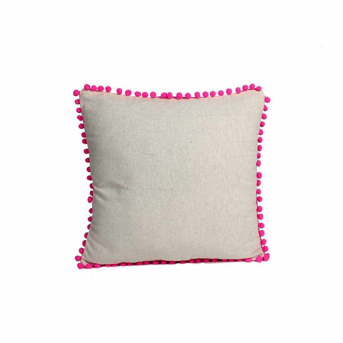 Sienna Pom Pom Pillow Cover - Thailand