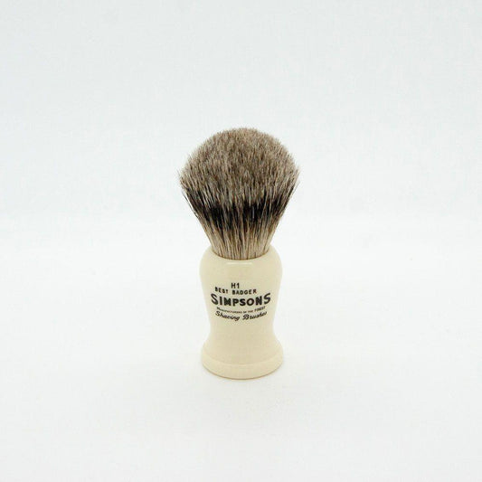 Simpsons Harvard H1 Best Badger Shaving Brush