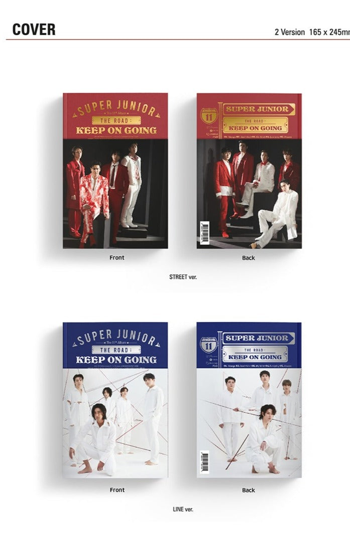 Super Junior 11th Album - Vol.1 'The Road : Keep On Going'