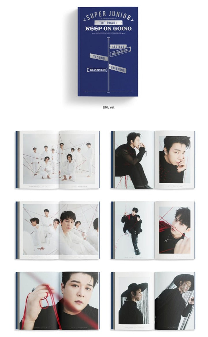 Super Junior 11th Album - Vol.1 'The Road : Keep On Going'