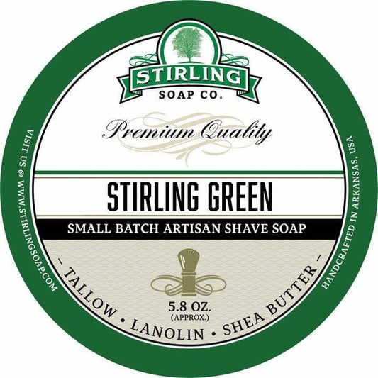 Stirling Soap Co. Stirling Green Shaving Collection