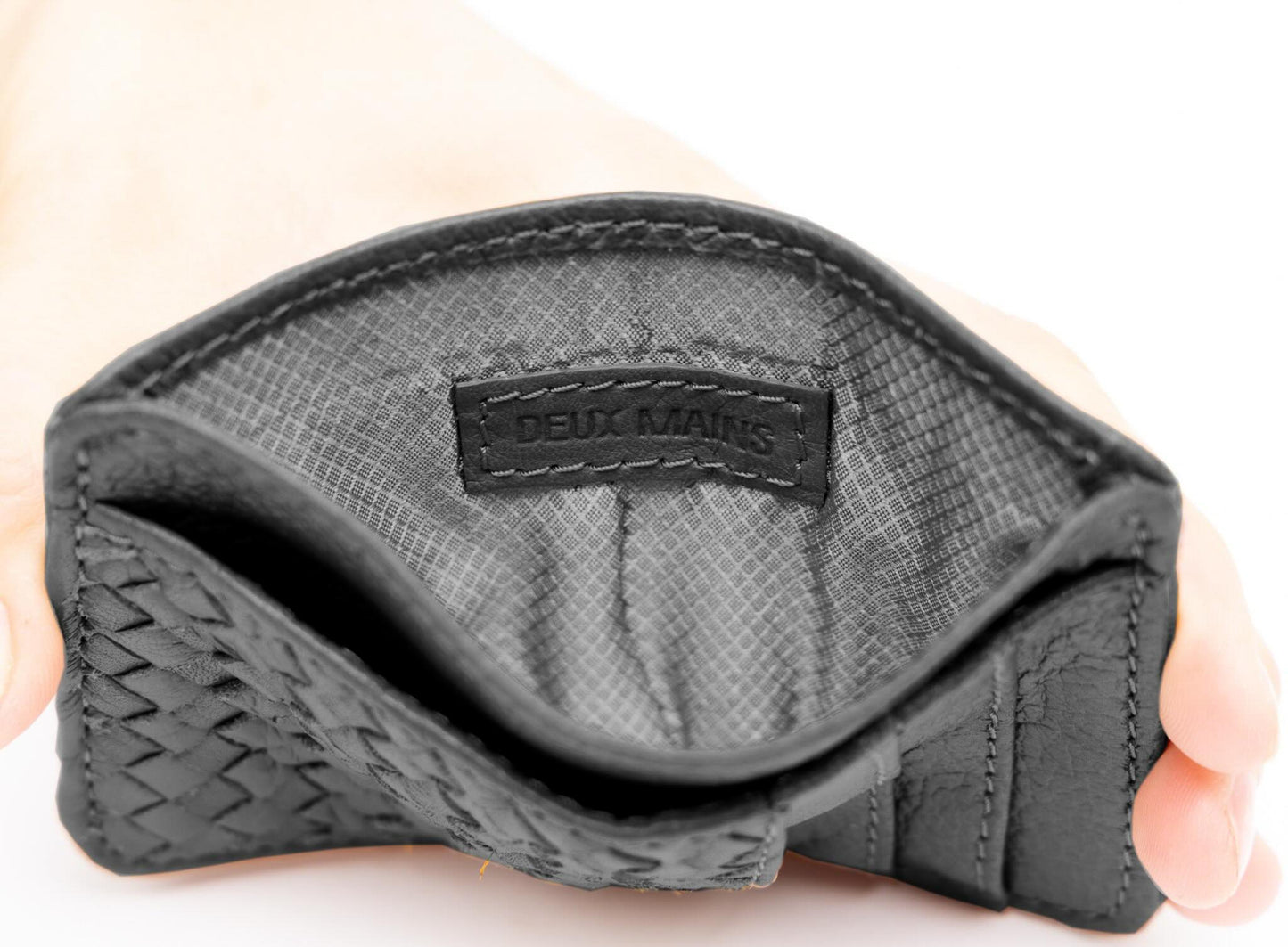 Large Pouch, Key Chain & Slim ID Bundle - Black