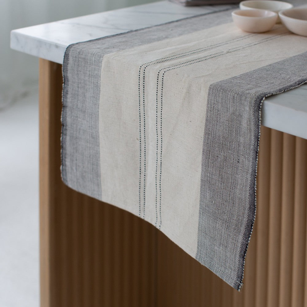 Sodo Handwoven Ethiopian Cotton Table Runner