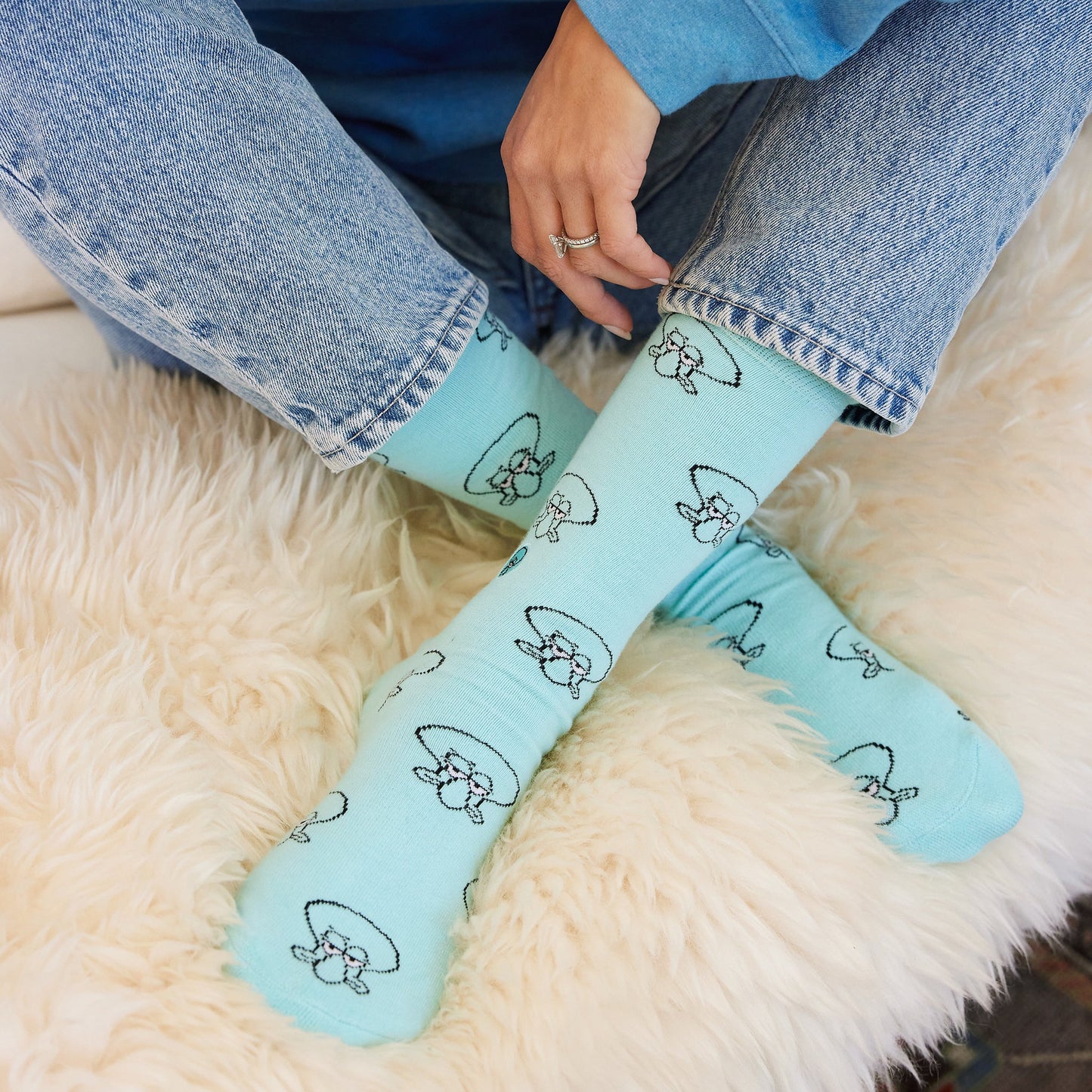 Squidward Socks that Protect Oceans