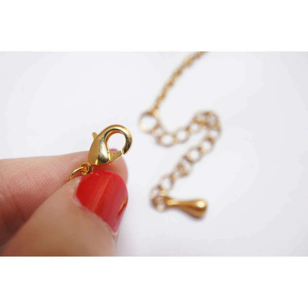 Squirrel with Mushrooms Necklace by Laliblue