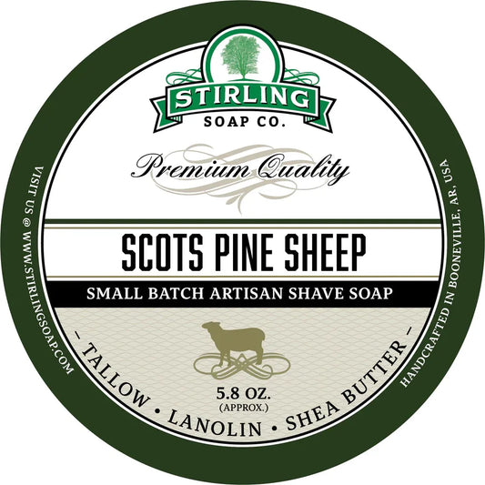 Stirling Soap Co. Scots Pine Shaving Collection