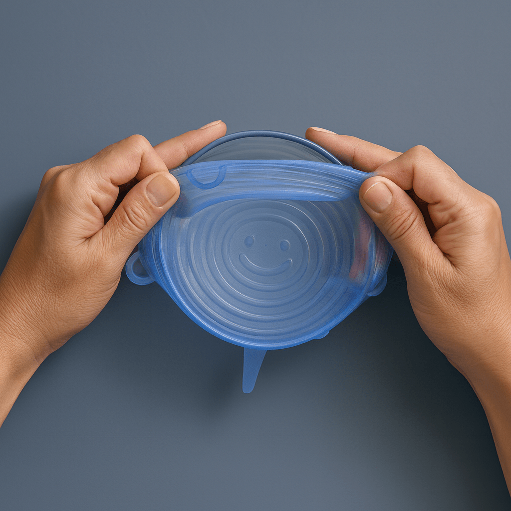 Stretchy Bowl Lids 6 Pack - Food-Safe Silicone - Osadia Concept Store