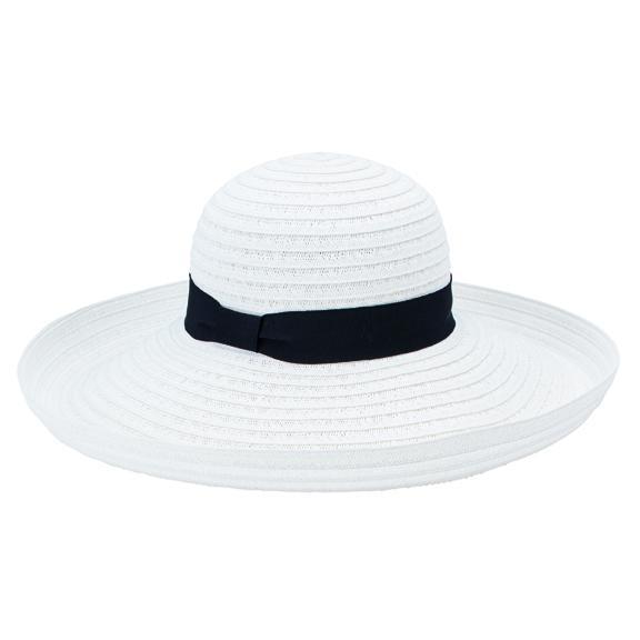 Women's Paperbraid Turn Up Sun Brim