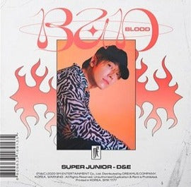 Super Junior D&E 4th Mini Album "Bad Blood"