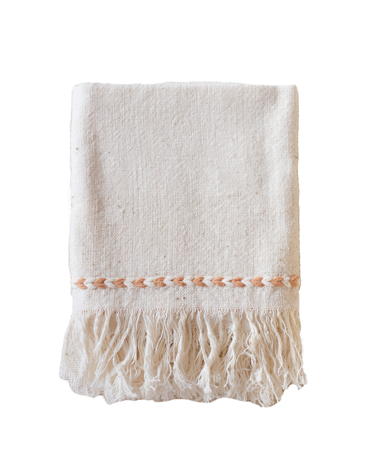 Tan Braid Detail Napkin | Set of 2