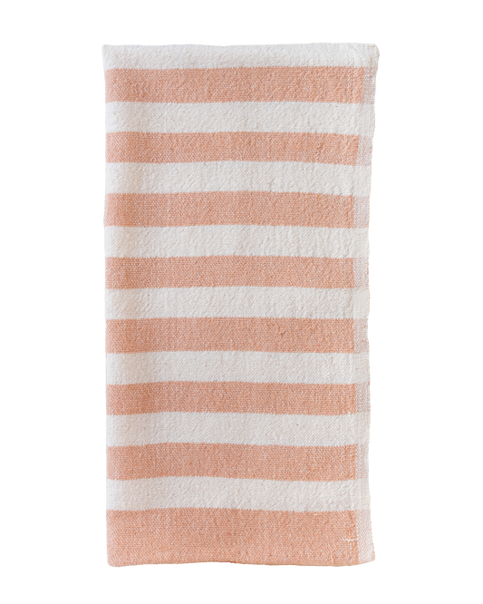 Tan Stripe Hand Towel