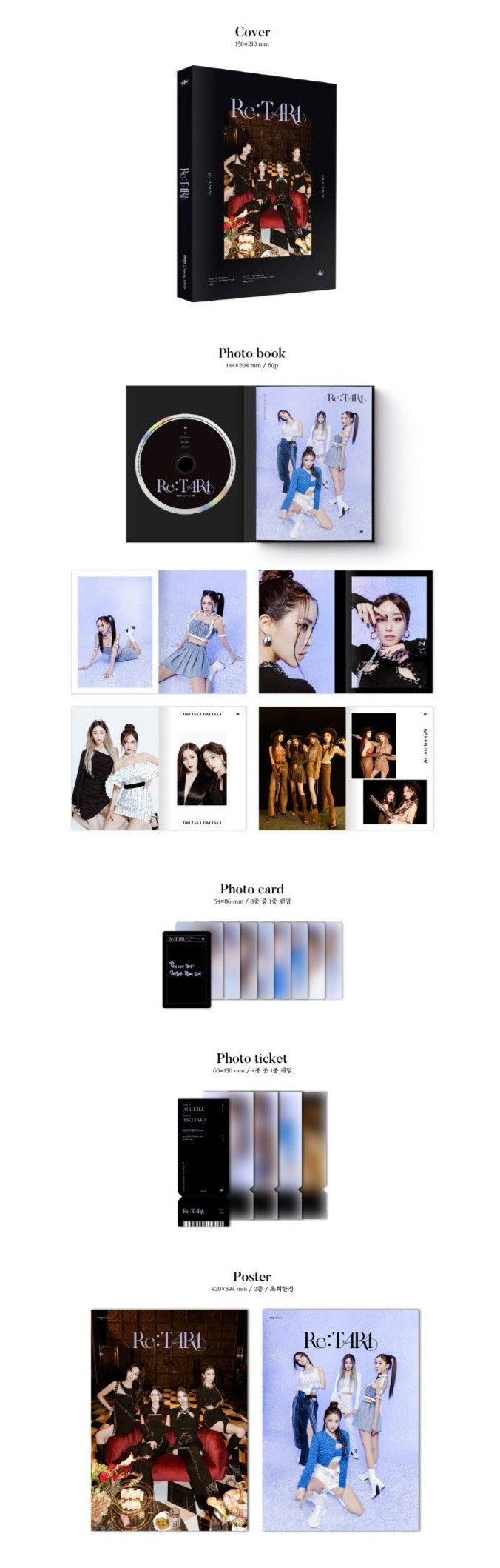 T-Ara Single Album - Re:T-Ara