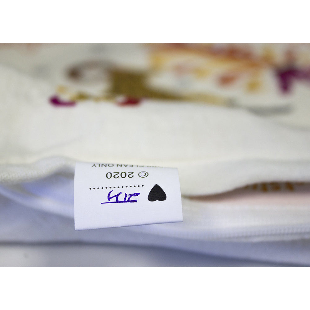 Taurus Astrology Hand-Embroidered Pillow by Cat Studio