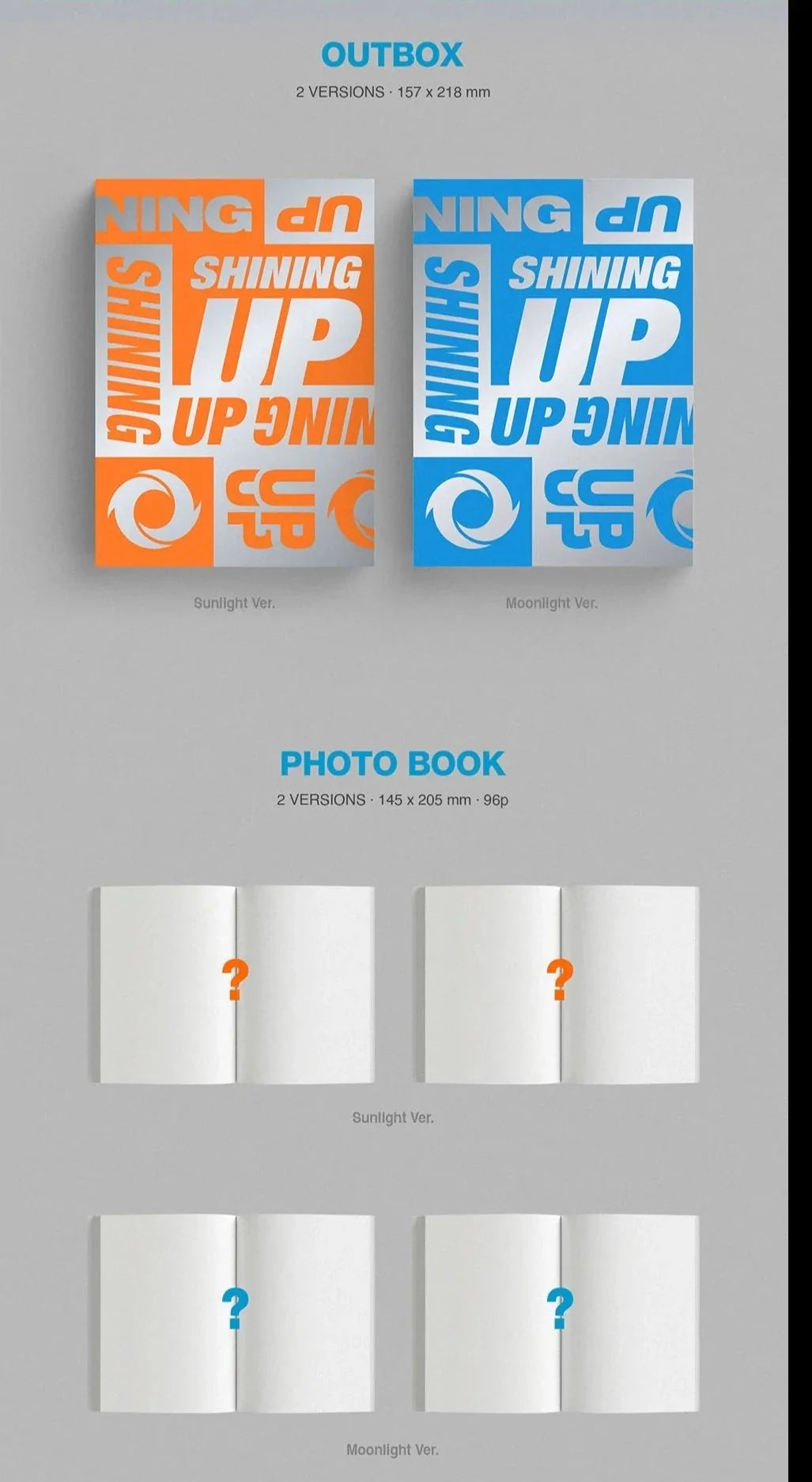 Tempest 2nd Mini Album - Shining Up