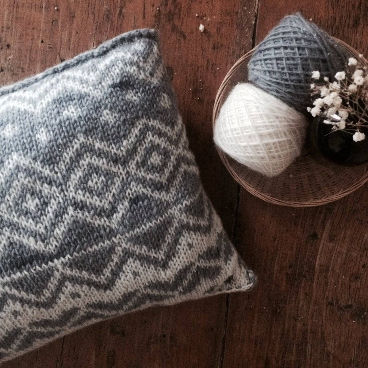 The Bjerge Pillow Knit Pattern