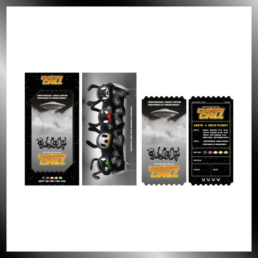 BANG&JUNG&YOO&MOON - Curtain Call 2024 The Last Fan-Con Official MD Ticket